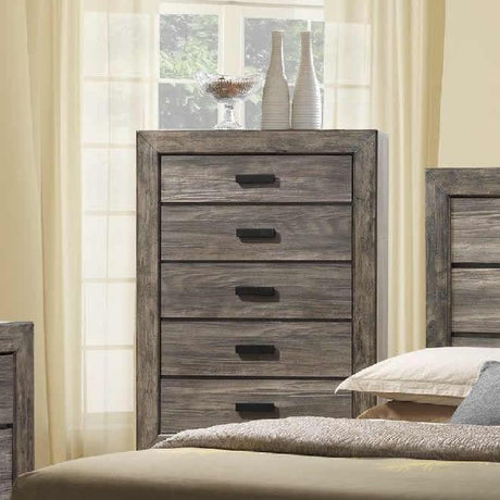  Elements International Nathan 5-Drawer Chest NH100CH IMAGE 3