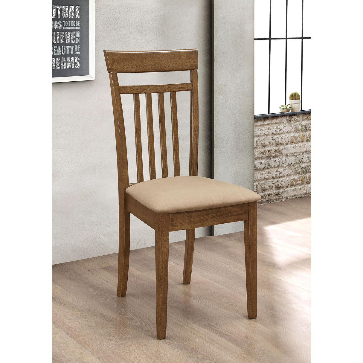  Coaster Furniture Robles 150430 5-piece Rectangular Dining Table Set - Chestnut IMAGE 6