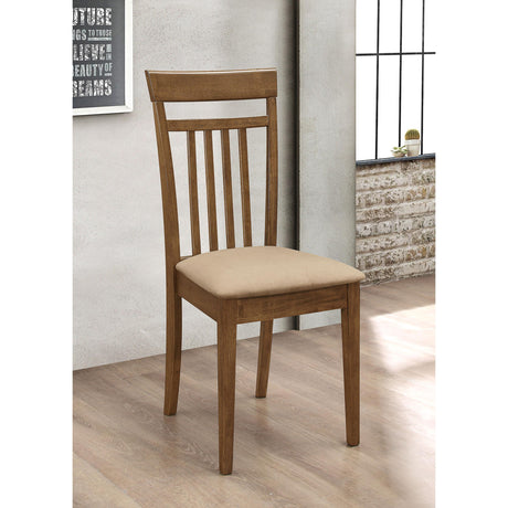  Coaster Furniture Robles 150430 5-piece Rectangular Dining Table Set - Chestnut IMAGE 6