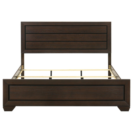  Coaster Furniture Kauffman 204391KE Wood Eastern King Panel Bed - Dark Cocoa IMAGE 3
