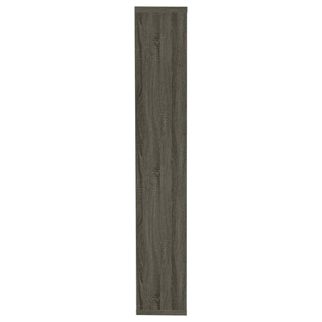 Coaster Furniture Theo 800510 71-inch 7-shelf Bookshelf - Weathered Grey IMAGE 8