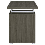  Coaster Furniture Brennan 800520 47-inch 3-Drawer Office Computer Desk - Weathered Grey IMAGE 6