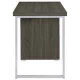  Coaster Furniture Brennan 800520 47-inch 3-Drawer Office Computer Desk - Weathered Grey IMAGE 9