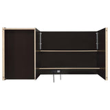  Coaster Furniture Halston 800982 60-inch 3-Drawer Office Computer Desk - Cappuccino IMAGE 8