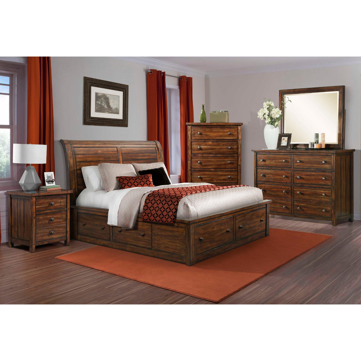  Elements International Dawson Creek Dresser Mirror DS600MR IMAGE 3