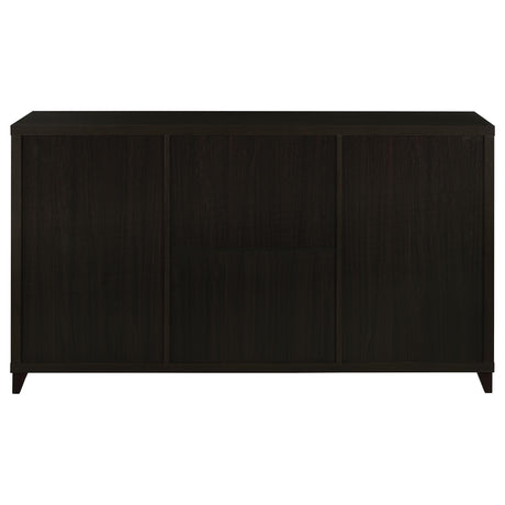  Coaster Furniture Lewes 700881 2-door Engineered Wood 60" TV Stand - Cappuccino IMAGE 6
