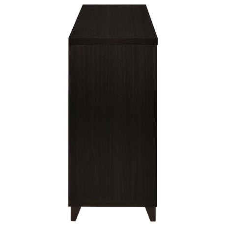  Coaster Furniture Lewes 700881 2-door Engineered Wood 60" TV Stand - Cappuccino IMAGE 7