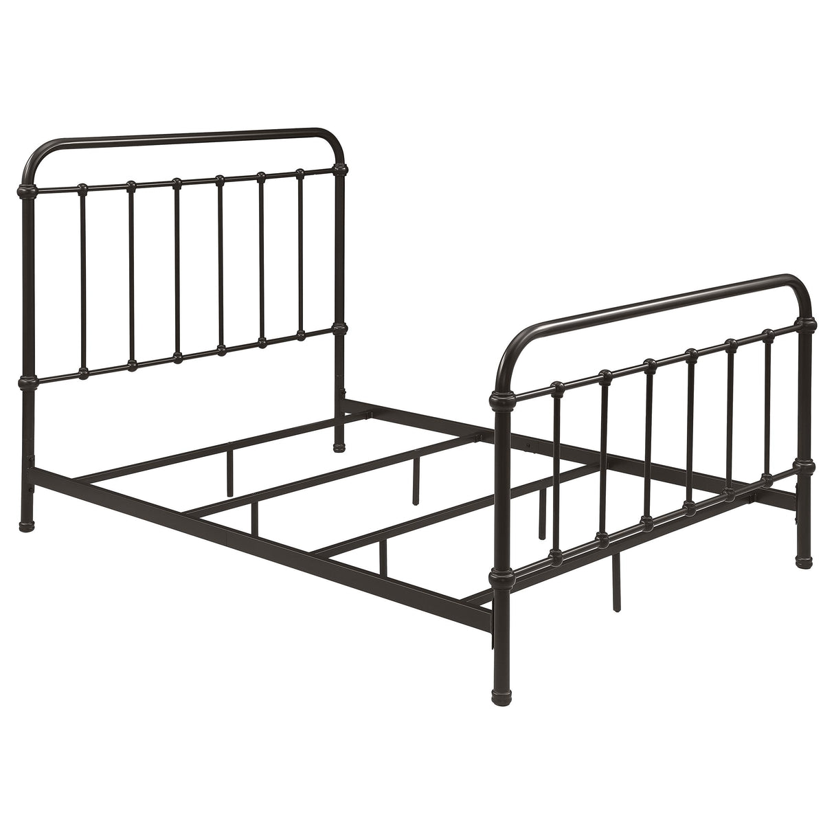  Coaster Furniture Livingston 300399F Metal Full Open Frame Bed - Dark Bronze IMAGE 1