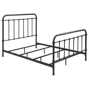  Coaster Furniture Livingston 300399F Metal Full Open Frame Bed - Dark Bronze IMAGE 1