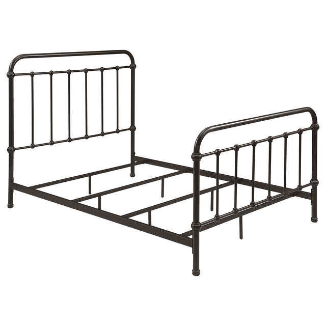  Coaster Furniture Livingston 300399F Metal Full Open Frame Bed - Dark Bronze IMAGE 1