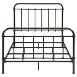  Coaster Furniture Livingston 300399F Metal Full Open Frame Bed - Dark Bronze IMAGE 2
