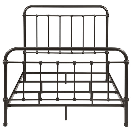  Coaster Furniture Livingston 300399F Metal Full Open Frame Bed - Dark Bronze IMAGE 2