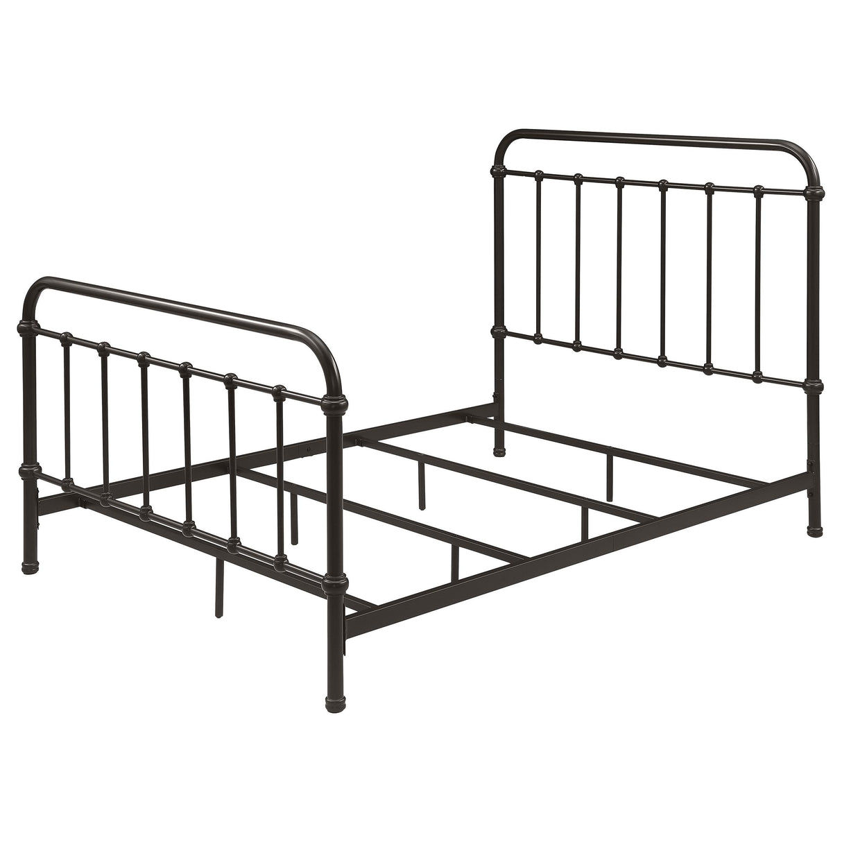  Coaster Furniture Livingston 300399F Metal Full Open Frame Bed - Dark Bronze IMAGE 3