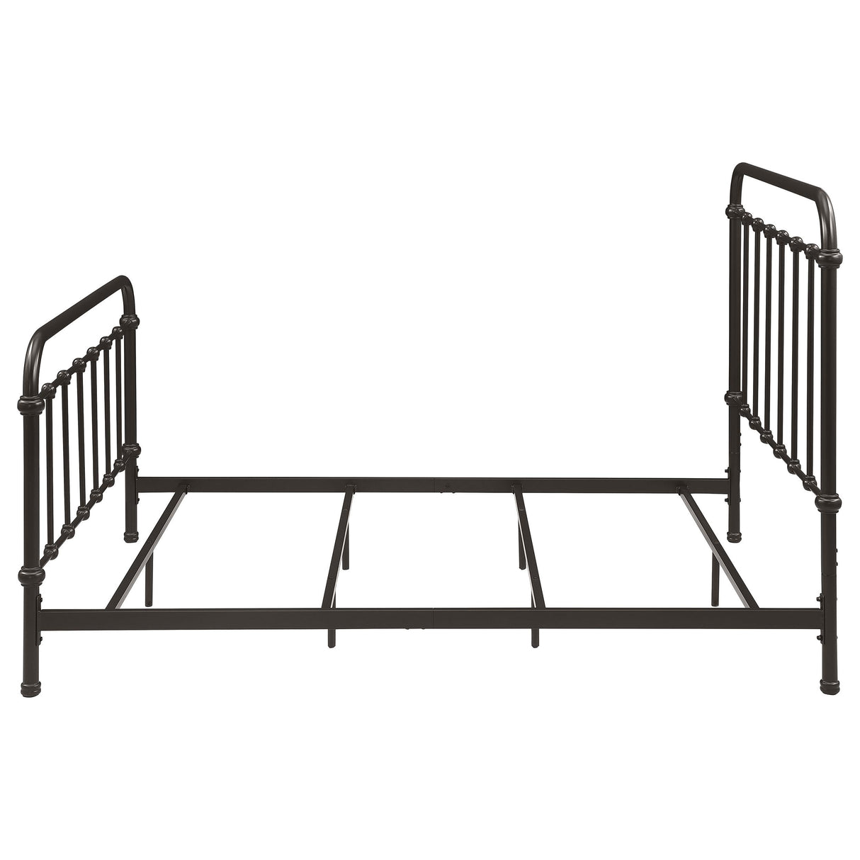  Coaster Furniture Livingston 300399F Metal Full Open Frame Bed - Dark Bronze IMAGE 4