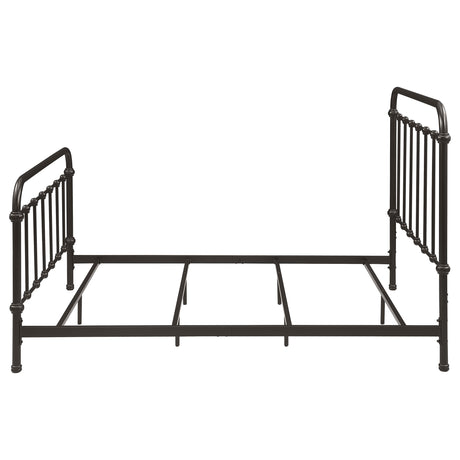  Coaster Furniture Livingston 300399F Metal Full Open Frame Bed - Dark Bronze IMAGE 4