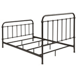  Coaster Furniture Livingston 300399F Metal Full Open Frame Bed - Dark Bronze IMAGE 5