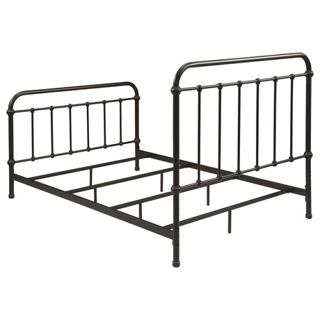  Coaster Furniture Livingston 300399F Metal Full Open Frame Bed - Dark Bronze IMAGE 5