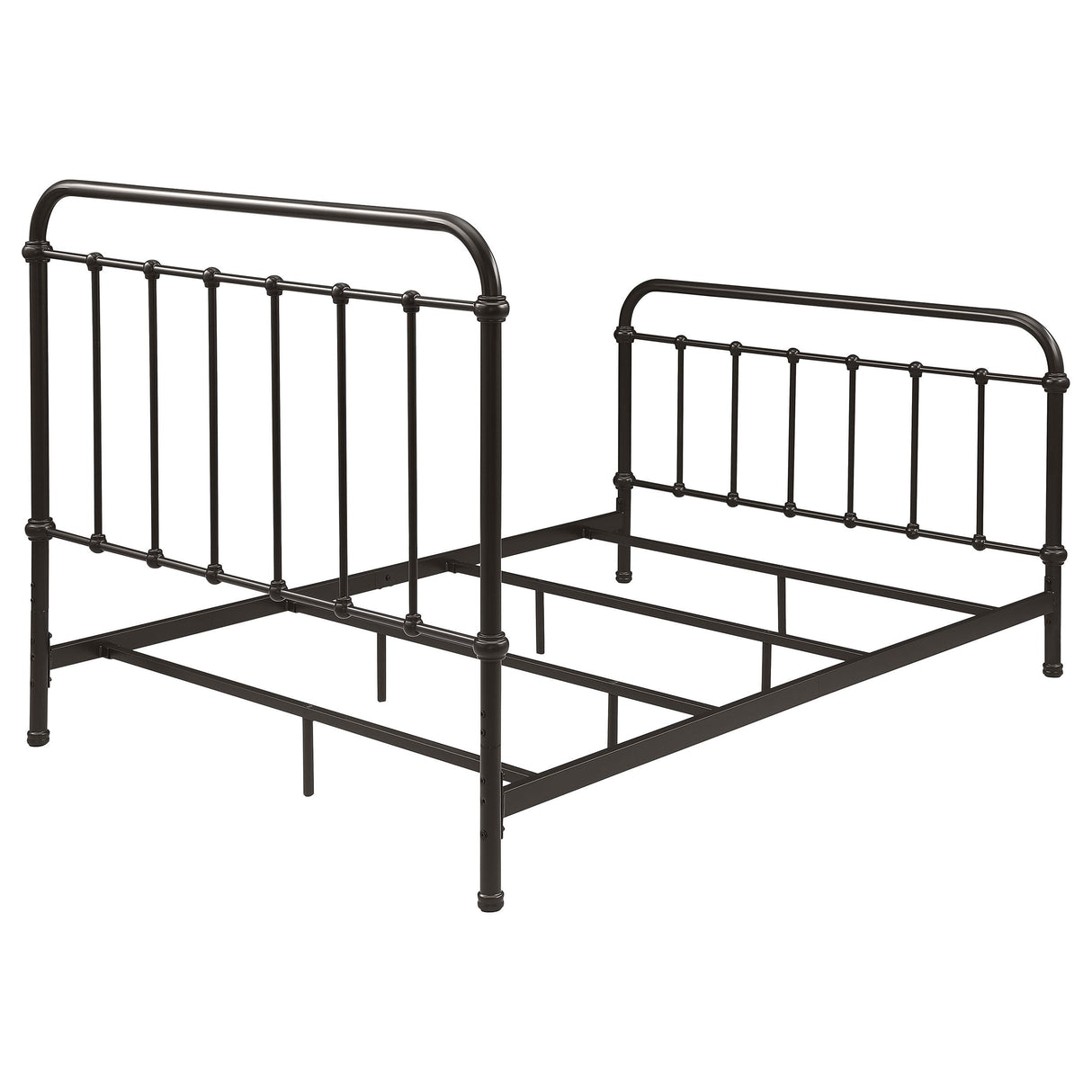  Coaster Furniture Livingston 300399F Metal Full Open Frame Bed - Dark Bronze IMAGE 6