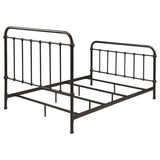  Coaster Furniture Livingston 300399F Metal Full Open Frame Bed - Dark Bronze IMAGE 6