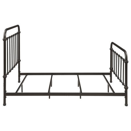  Coaster Furniture Livingston 300399F Metal Full Open Frame Bed - Dark Bronze IMAGE 7