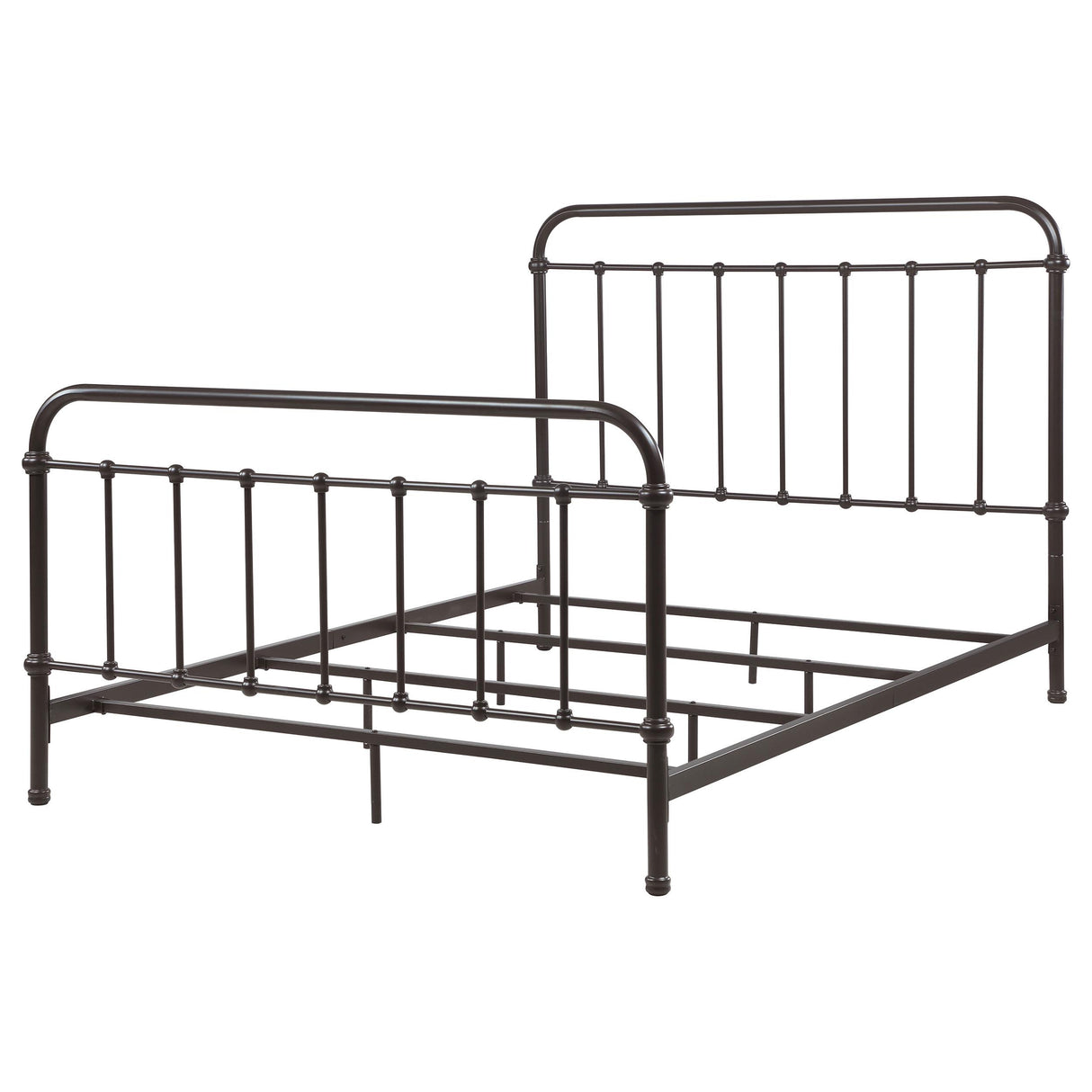 Coaster Furniture Livingston 300399Q Metal Queen Open Frame Bed - Dark Bronze IMAGE 3
