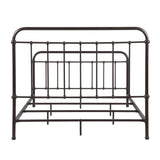  Coaster Furniture Livingston 300399Q Metal Queen Open Frame Bed - Dark Bronze IMAGE 6