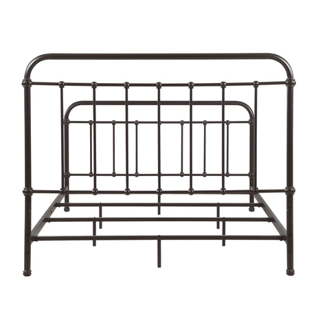  Coaster Furniture Livingston 300399Q Metal Queen Open Frame Bed - Dark Bronze IMAGE 6