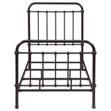  Coaster Furniture Livingston 300399T Metal Twin Open Frame Bed - Dark Bronze IMAGE 2