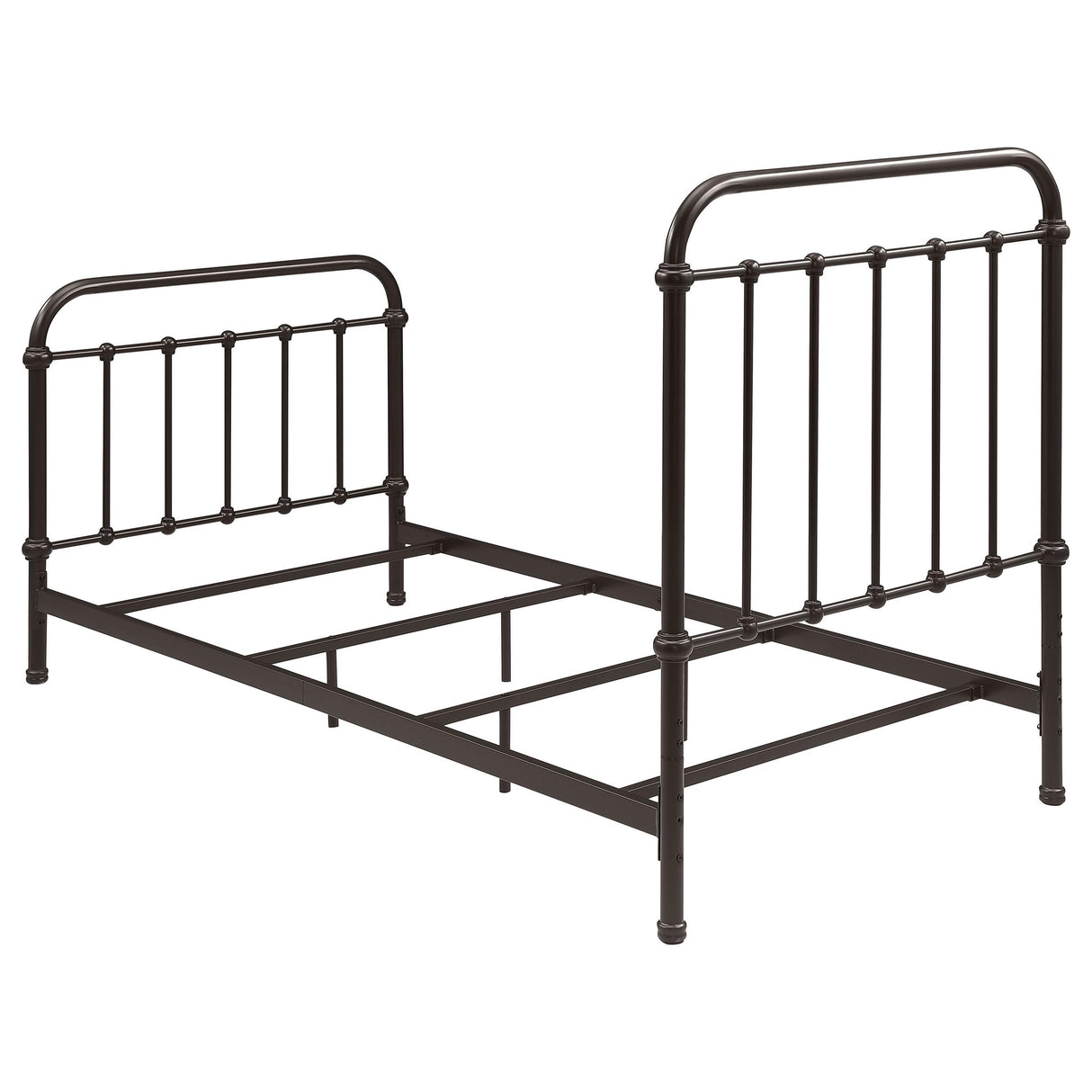  Coaster Furniture Livingston 300399T Metal Twin Open Frame Bed - Dark Bronze IMAGE 5
