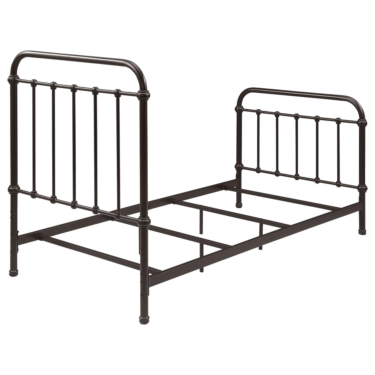  Coaster Furniture Livingston 300399T Metal Twin Open Frame Bed - Dark Bronze IMAGE 6