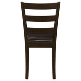 Coaster Furniture Guillen 150232 5-piece Rectangular Dining Table Set - Cappuccino IMAGE 9