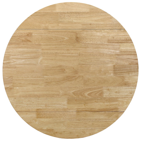 Coaster Furniture Bucknell 130006 3-piece Round Drop Leaf Dining Table Set - Natural IMAGE 17