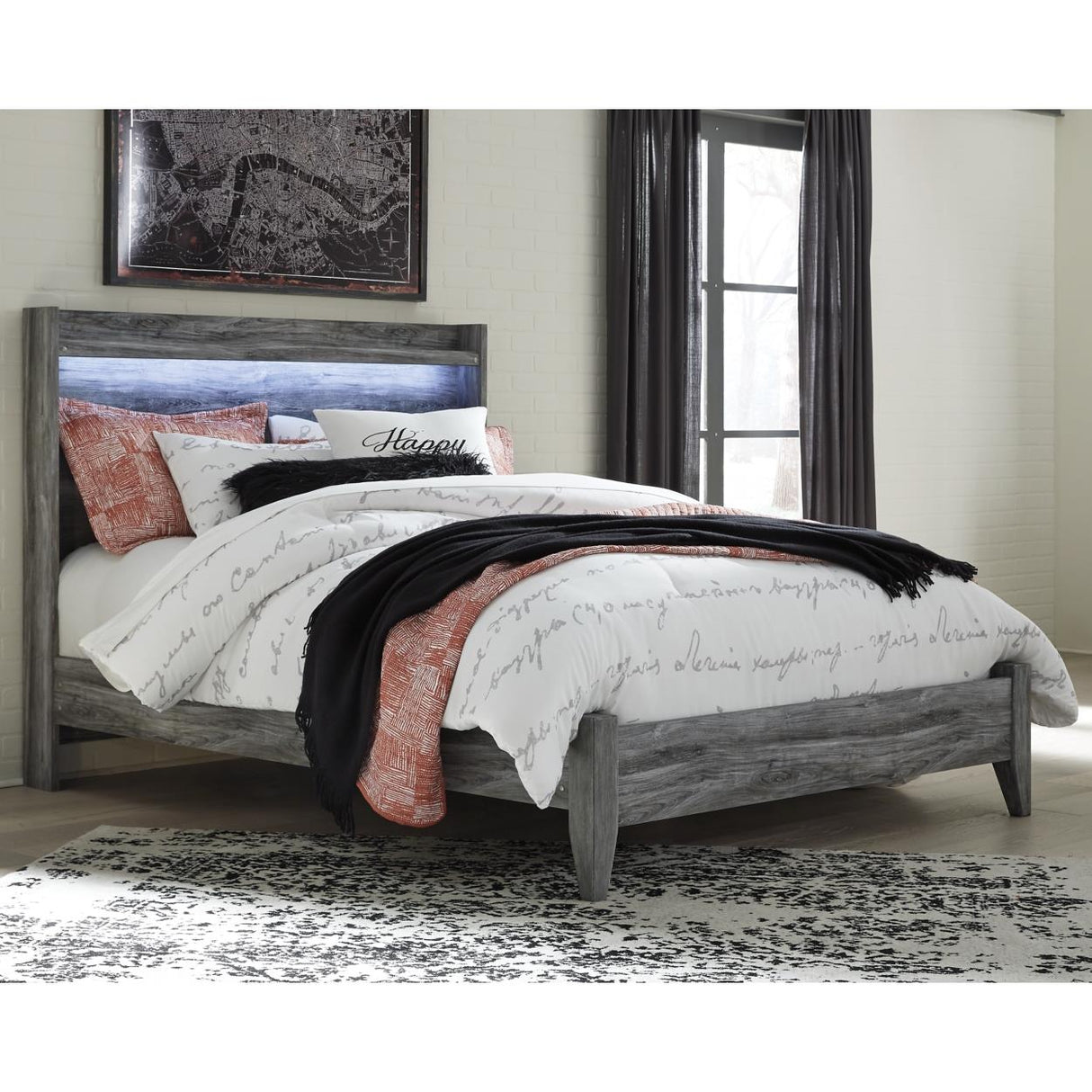  Signature Design by Ashley Baystorm B221B56 6 pc Queen Panel Bedroom Set IMAGE 14