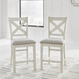  Signature Design by Ashley Robbinsdale D642 7 pc Counter Height Dining Set IMAGE 3