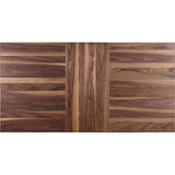  Coaster Furniture Spring Creek 106581 77-inch Extension Dining Table - Natural Walnut IMAGE 2