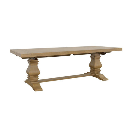  Coaster Furniture Florence 180201 126-inch Extension Dining Table - Rustic Honey IMAGE 1