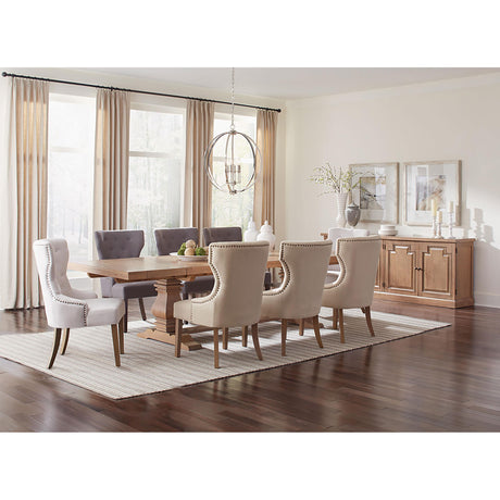  Coaster Furniture Florence 180201 126-inch Extension Dining Table - Rustic Honey IMAGE 12