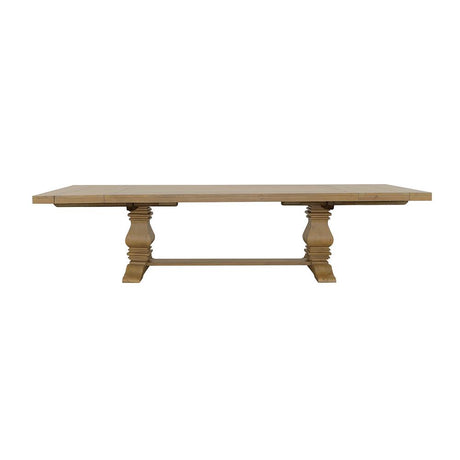  Coaster Furniture Florence 180201 126-inch Extension Dining Table - Rustic Honey IMAGE 4