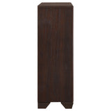  Coaster Furniture Kauffman 204395 5-Drawer Bedroom Chest - Dark Cocoa IMAGE 8
