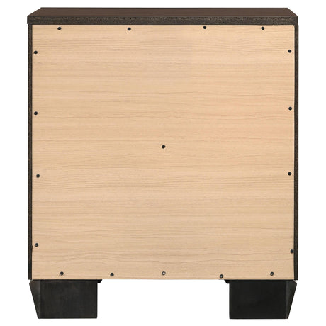  Coaster Furniture Kauffman 204392 2-Drawer Nightstand - Dark Cocoa IMAGE 6