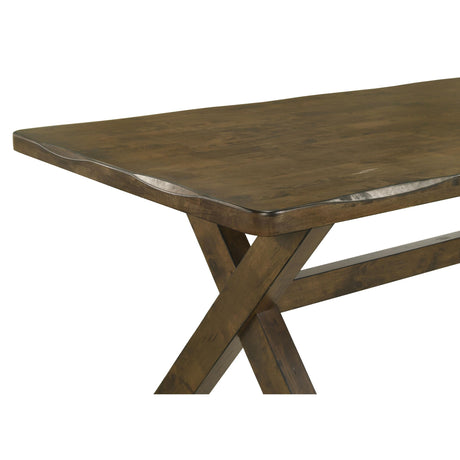  Coaster Furniture Alston 106381 Rectangular 71-inch Dining Table - Knotty Nutmeg IMAGE 6