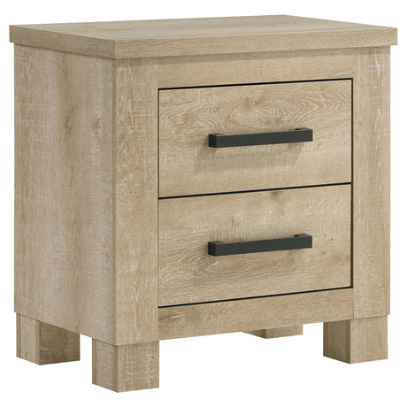  Coaster Furniture Oakglen 225101Q-S5 7 pc Queen Panel Bedroom Set IMAGE 5