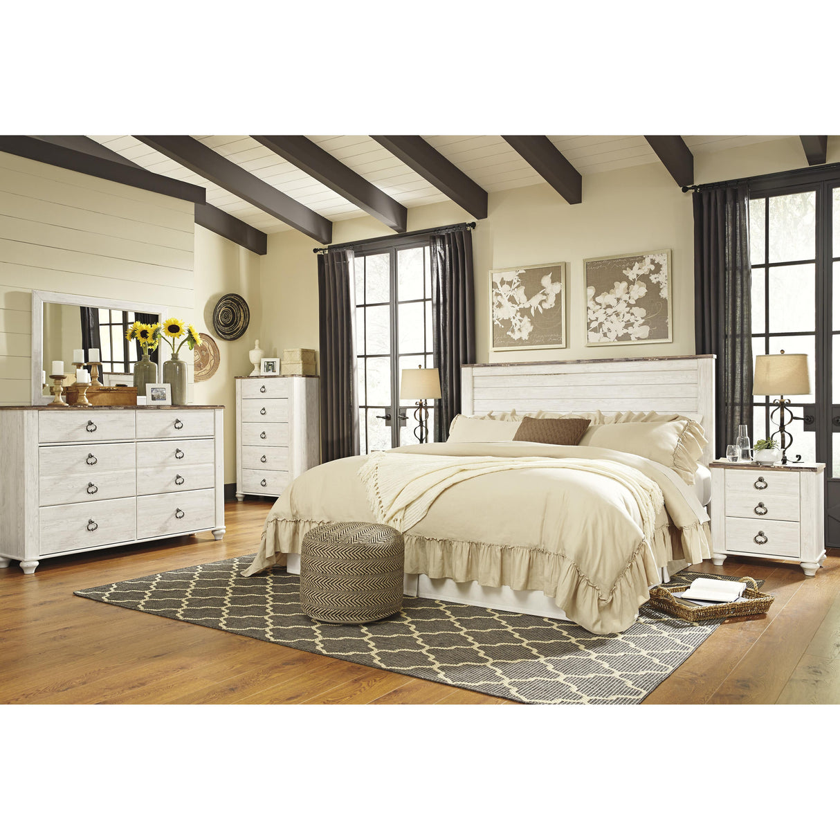  Signature Design by Ashley Willowton Dresser Mirror B267-36 IMAGE 5