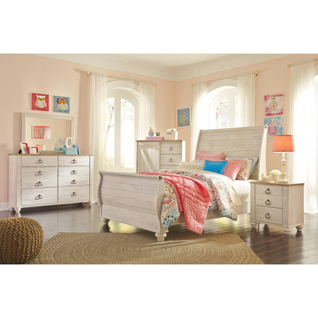  Signature Design by Ashley Willowton 2-Drawer Nightstand B267-92 IMAGE 8