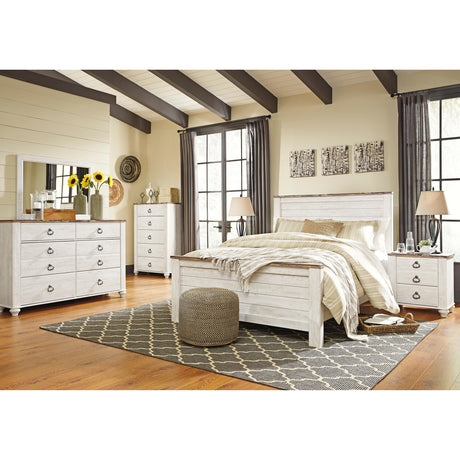  Signature Design by Ashley Willowton Queen Panel Bed B267-57/B267-54/B267-98 IMAGE 6