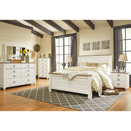  Signature Design by Ashley Willowton Queen Panel Bed B267-57/B267-54/B267-98 IMAGE 7