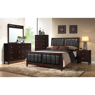  Coaster Furniture Carlton 202091Q 7 pc Queen Upholstered Bedroom Set IMAGE 1