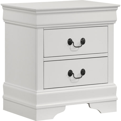  Coaster Furniture Louis Philippe 202441F-S5 7 pc Full Sleigh Bedroom Set IMAGE 3