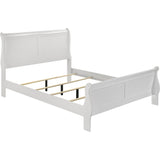 Coaster Furniture Louis Philippe 202441T-S5 7 pc Twin Sleigh Bedroom Set IMAGE 2