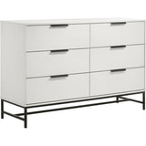  Coaster Furniture Sonora 224861KW-S4 6 pc California King Panel Bedroom Set IMAGE 4